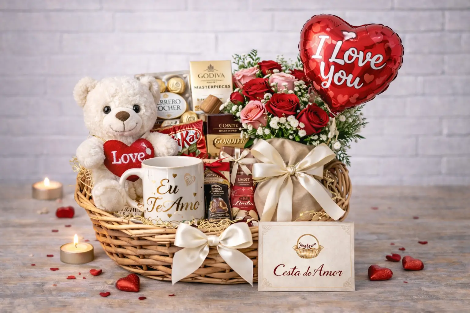 Cesta Romântica Premium